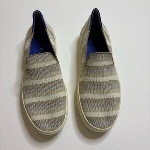 Rothy’s Golden Stripe Slip-On Loafer Sneakers Size 7.5